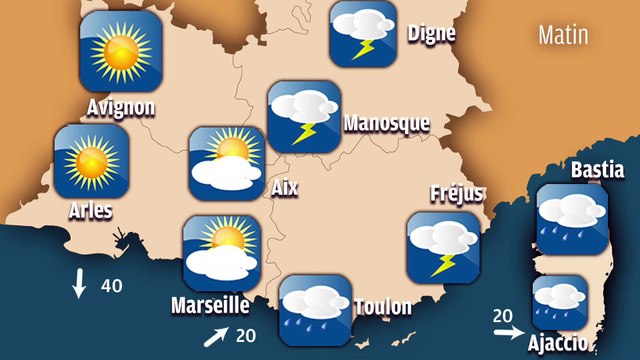 Météo en Provence : un temps variable