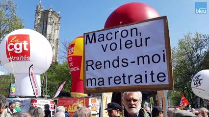 Reportage dans la manifestation des retraités à Paris