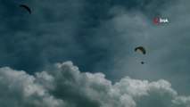 İskenderun'da yamaç paraşütçüleri yere çakıldı: 2 yaralı