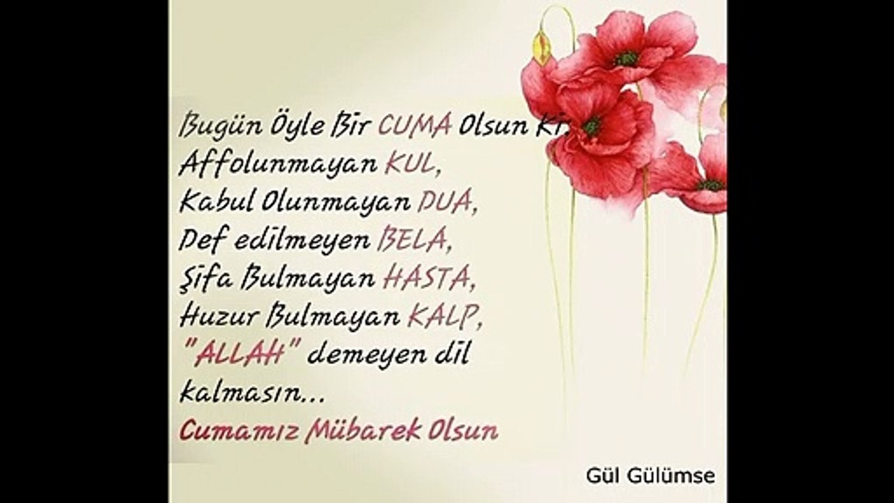 En Yeni Cuma Mesajı 1