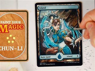 Cartes Magic : comment peindre Chun-Li sur sa carte
