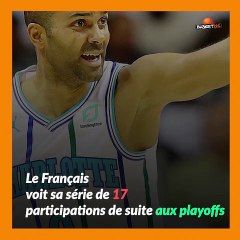 Tony Parker : la fin d'une série exceptionnelle aux Play-off