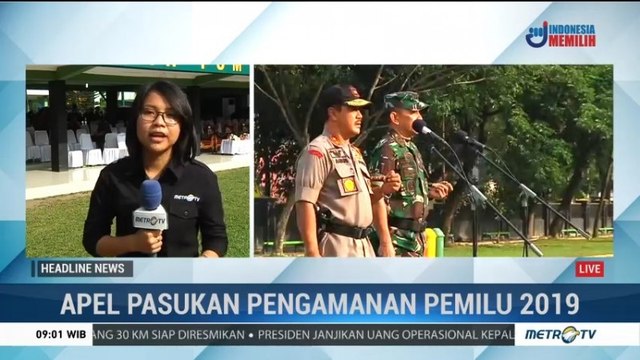 TNI-Polri Jamin Pemilu 2019 Aman dan Damai