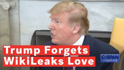 Video herunterladen: Trump: 'I Know Nothing About WikiLeaks'