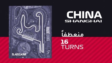أبرز المعلومات عن حلبة شنغهاي.
