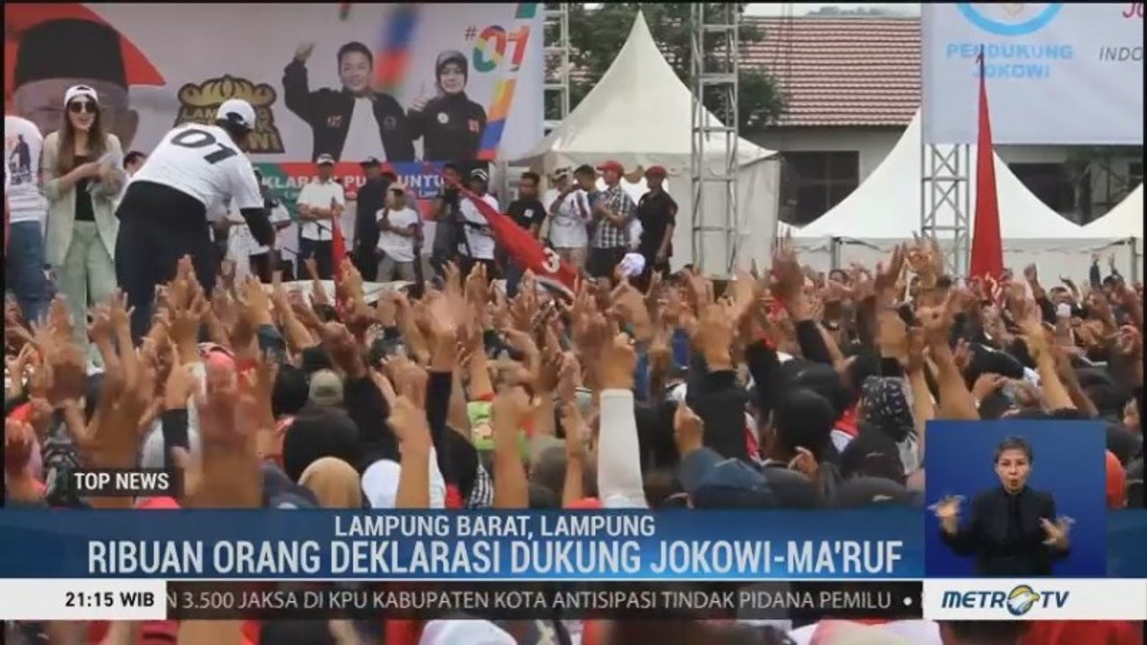 Relawan Pujo Siap Menangkan Jokowi-Ma'ruf di Lampung Barat