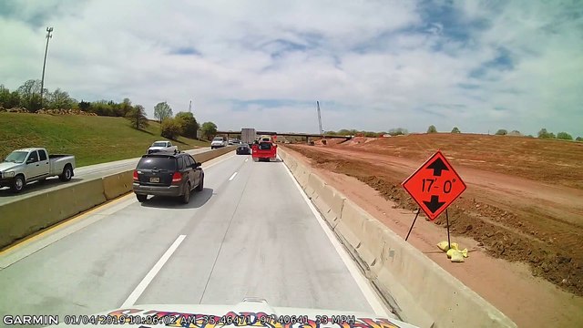 Dump Truck Drives With Bed Up, Collides with Bridge