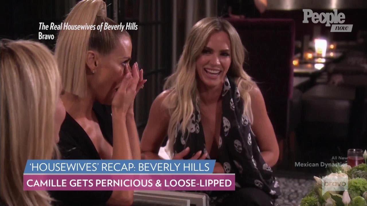 Camille Grammer Insults Lisa Vanderpump's Pre-Dental Work Teeth on the Latest 'RHOBH'