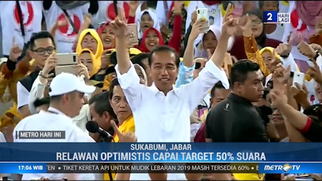 Relawan di Sukabumi Siap Kerja Keras Demi Menangkan Jokowi-Ma'ruf