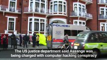 Assange arrested in London on US extradition request