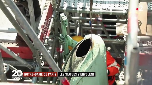 Notre-Dame de Paris : les statues s'envolent