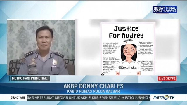Polisi Gerak Cepat Tangani Kasus Penganiayaan Audrey