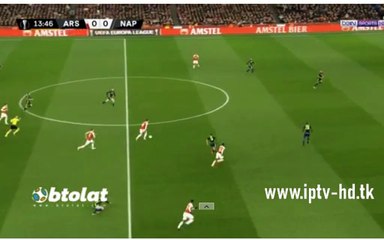 اهداف مباراة ارسنال ونابولي بالدوري الاوروبي .. مباشر