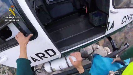 El rescate espectacular de una mujer en Palma de Mallorca