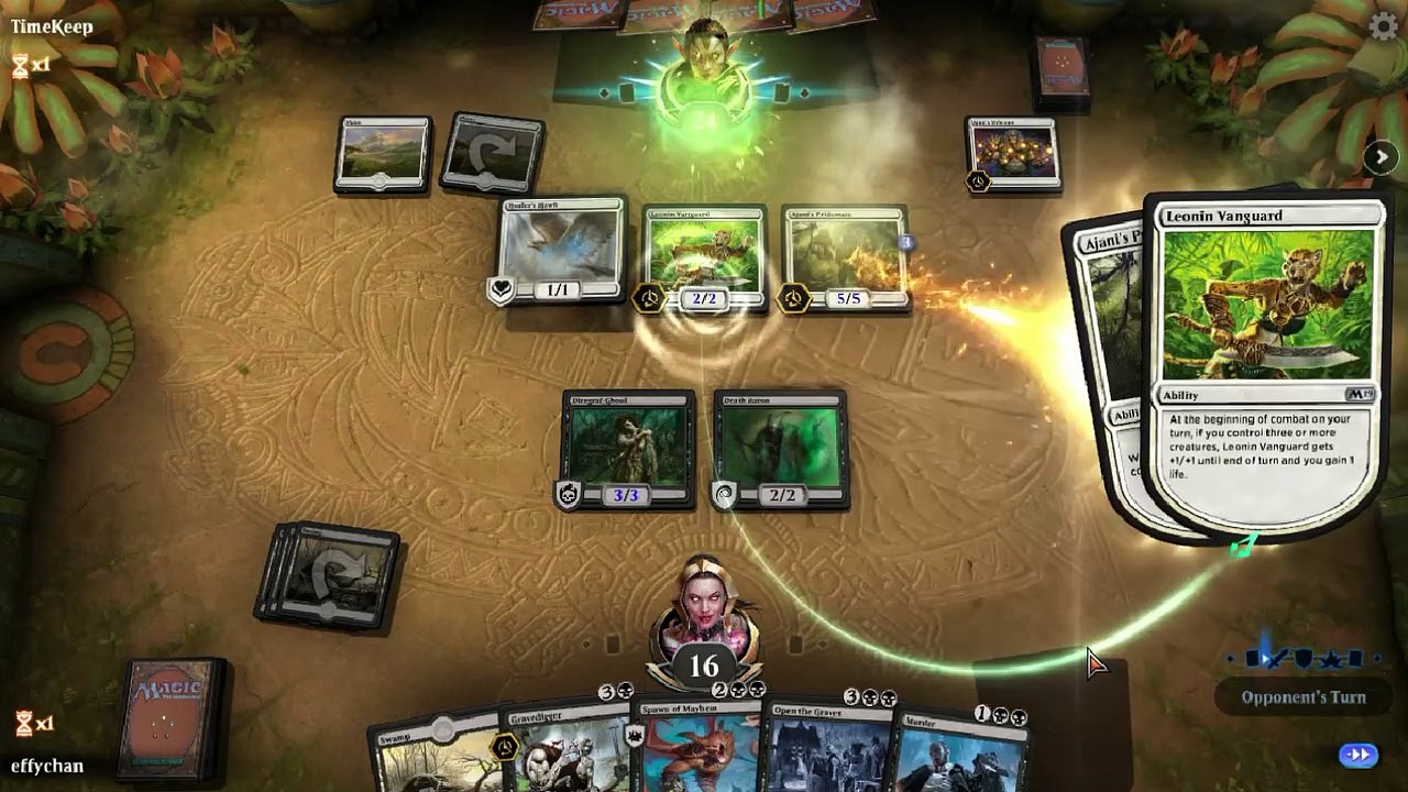 Mono Black vs Mono White Aggro (Standard)