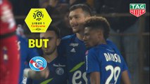 But Ludovic AJORQUE (39ème) / RC Strasbourg Alsace - EA Guingamp - (3-3) - (RCSA-EAG) / 2018-19