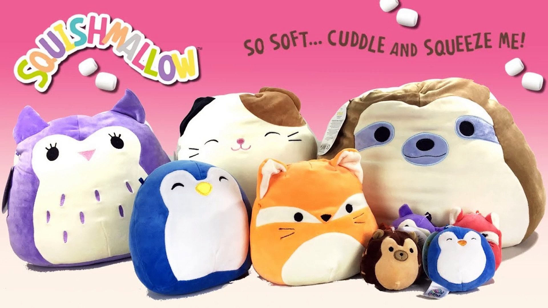 Squishmallow Super Soft Plush Toys by Kellytoy Stuff Toys