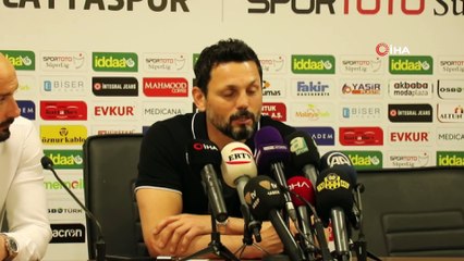E. Yeni Malatyaspor - A. Alanyaspor maçının ardından