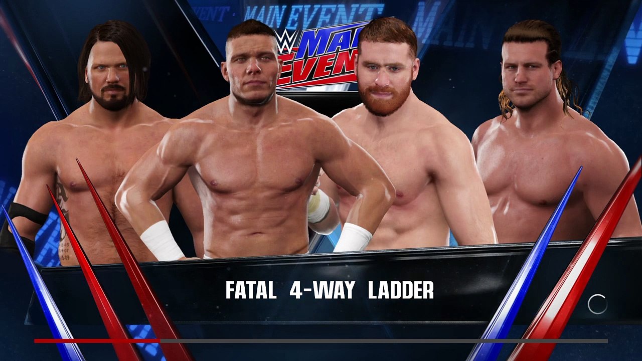 Fatal Four Way Ladders Match (WWE 2K17)