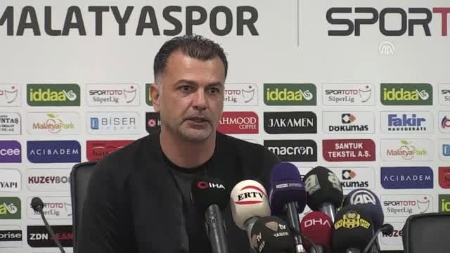 Evkur Yeni Malatyaspor-Aytemiz Alanyaspor Maçının Ardından