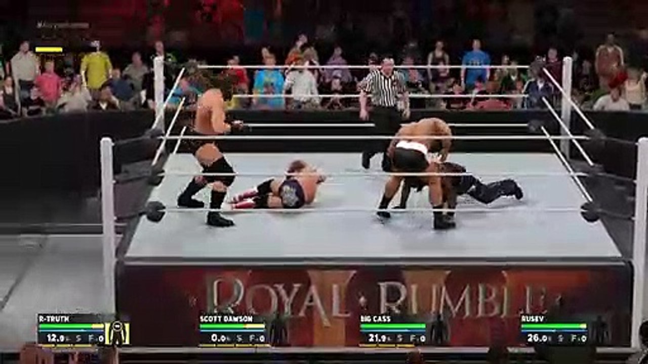 Fatal Four Way Falls Count Anywhere Match (WWE 2K17)
