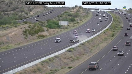 DPS uses pit maneuver to stop pursuit suspect on I-17