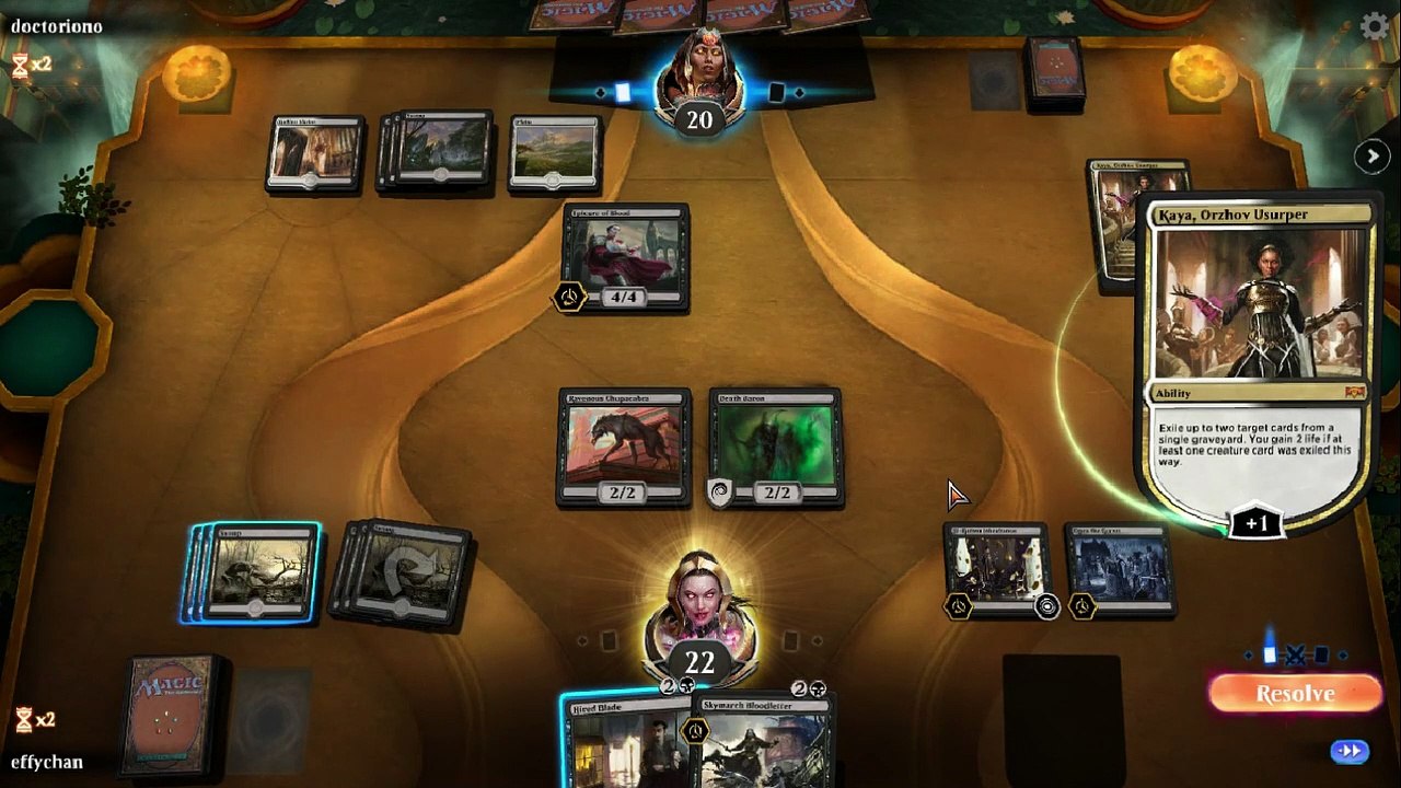 Mono Black vs Orzhov Vampires (Standard)