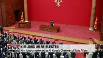 Kim Jong-un reelected as N. Korea's Chairman of State Affairs