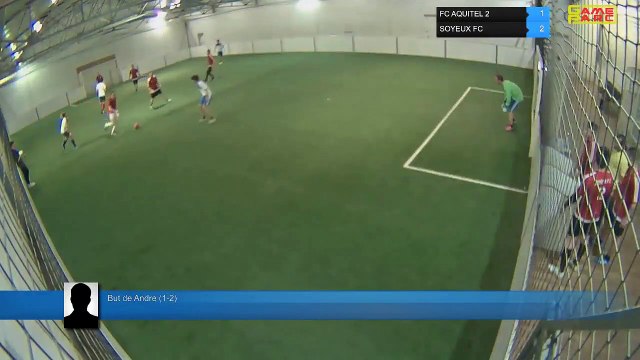 But de Andre (1-2) - FC AQUITEL 2 Vs SOYEUX FC - 11/04/19 19:00 - LIGUE 4 - Poitiers Game Parc