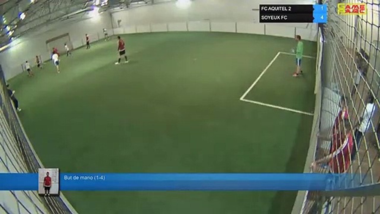 But de mario (1-4) - FC AQUITEL 2 Vs SOYEUX FC  - 11/04/19 19:00 - LIGUE 4  - Poitiers Game Parc