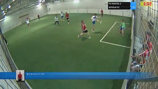 But de tonin (1-10) - FC AQUITEL 2 Vs SOYEUX FC - 11/04/19 19:00 - LIGUE 4 - Poitiers Game Parc
