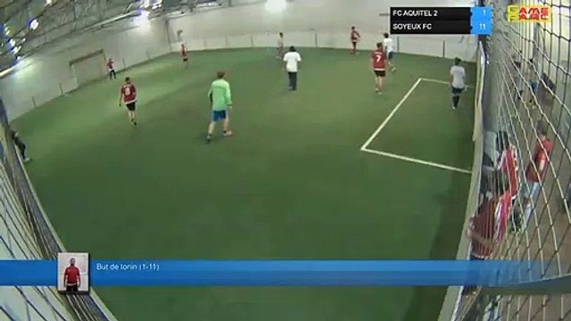 But de tonin (1-11) - FC AQUITEL 2 Vs SOYEUX FC - 11/04/19 19:00 - LIGUE 4 - Poitiers Game Parc