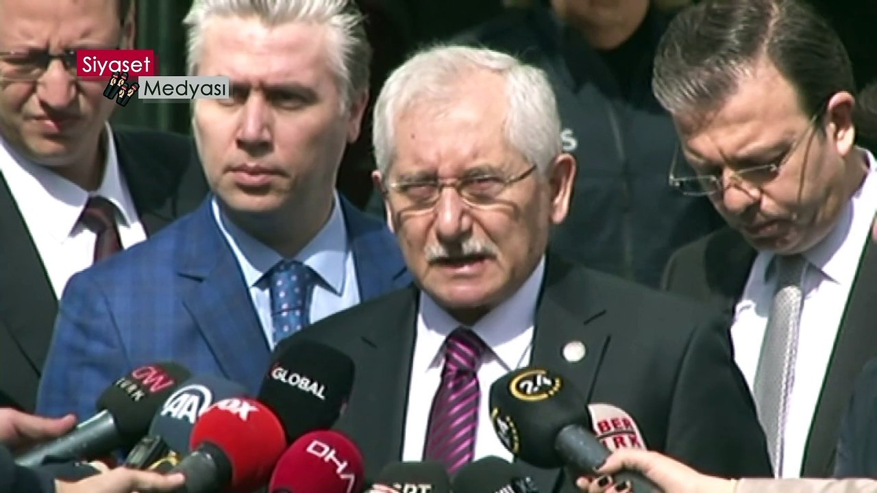 9 Nisan 2019 Ankara YSK Başkanı Açıklama