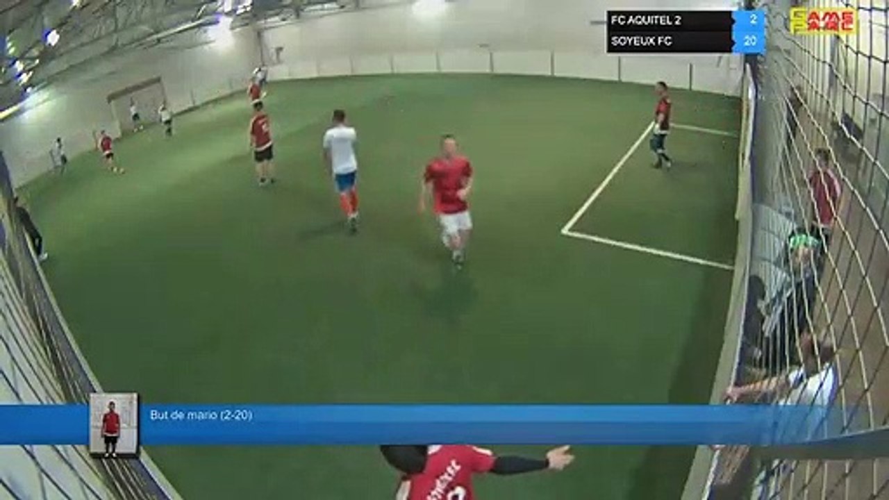 But de mario (2-20) - FC AQUITEL 2 Vs SOYEUX FC  - 11/04/19 19:00 - LIGUE 4  - Poitiers Game Parc
