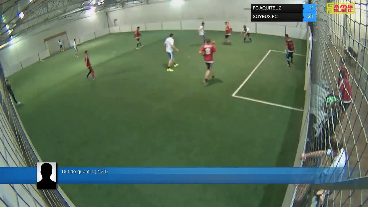 But de quentin (2-23) - FC AQUITEL 2 Vs SOYEUX FC  - 11/04/19 19:00 - LIGUE 4  - Poitiers Game Parc