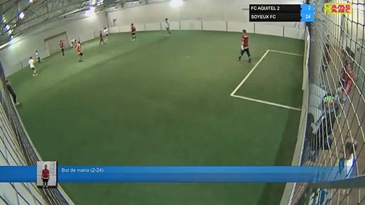 But de mario (2-24) - FC AQUITEL 2 Vs SOYEUX FC  - 11/04/19 19:00 - LIGUE 4  - Poitiers Game Parc
