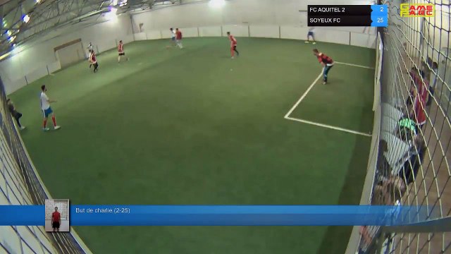 But de charlie (2-25) - FC AQUITEL 2 Vs SOYEUX FC - 11/04/19 19:00 - LIGUE 4 - Poitiers Game Parc