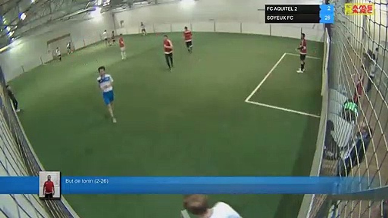 But de tonin (2-26) - FC AQUITEL 2 Vs SOYEUX FC  - 11/04/19 19:00 - LIGUE 4  - Poitiers Game Parc