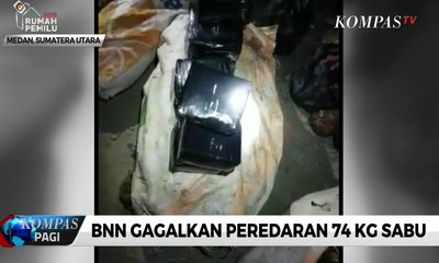 BNN Gagalkan Peredaran 74 Kg Sabu