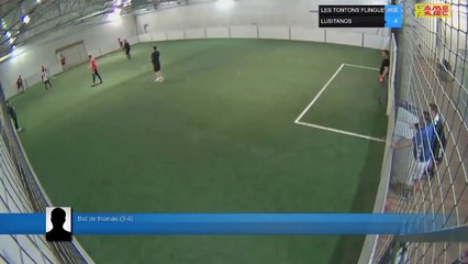 But de thomas (3-4) - LES TONTONS FLINGUEURS  Vs LUSITANOS - 11/04/19 20:00 - LIGUE 2