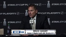 Bruce Cassidy On Tuukka Rask vs. Maple Leafs