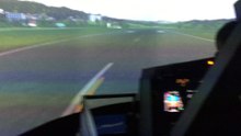 737 passenger aircraft simulation flight fusion projection large screen