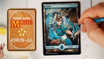 Cartes Magic : comment peindre Chun-Li sur sa carte