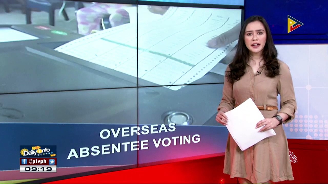 Overseas absentee voting, magsisimula na bukas