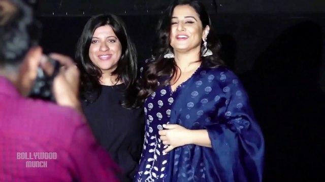 Vidya Balan & Zoya Akhtar At The Announcement Of Nomiation For Critics Choice Film Awards 2019