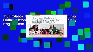 Full E-book  Home, School, and Community Collaboration: Culturally Responsive Family Engagement