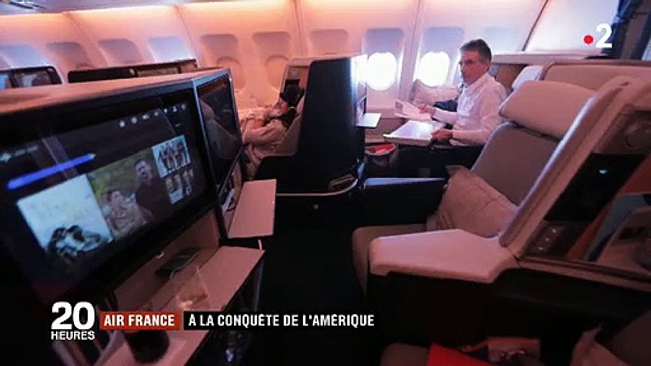 Air France présente sa nouvelle classe affaire dans ses avions vers les Etats-Unis pour lutter contre la concurrence des compagnies US