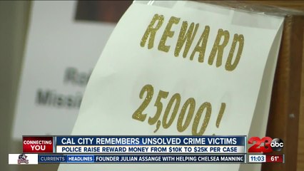 Cal City remembers unsolved crime victims