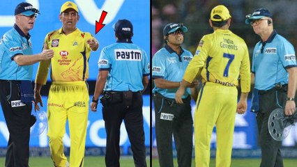 Скачать видео: IPL 2019 : MS Dhoni Angry On Umpire During Chennai Super Kings Vs Rajasthan Royals Match | Oneindia