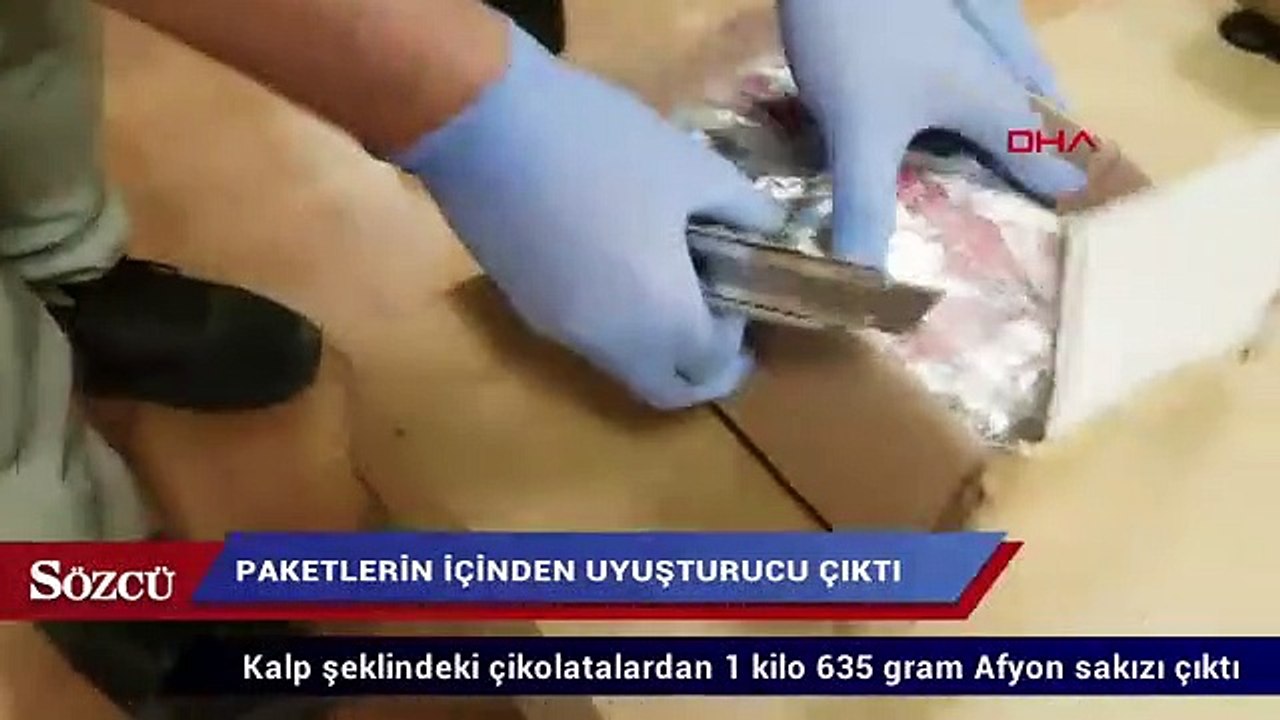 Kargoyla ABD’ye şeker içinde uyuşturucu sevkıyatı polise takıldı